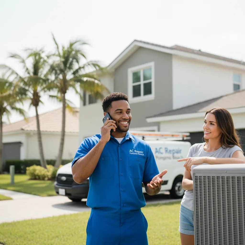 AC Repair Pompano Beach customer support in South Bay